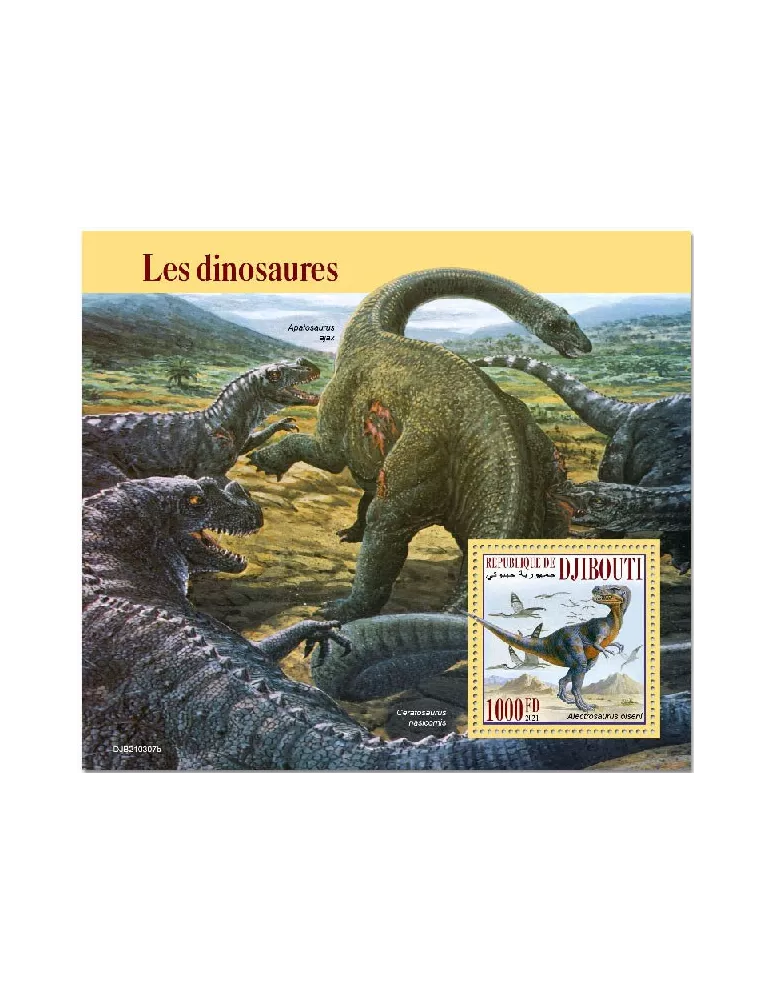 n° 697 - Timbre DJIBOUTI Blocs et feuillets