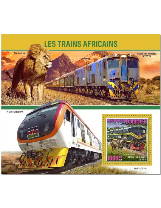 n° 701 - Timbre DJIBOUTI Blocs et feuillets