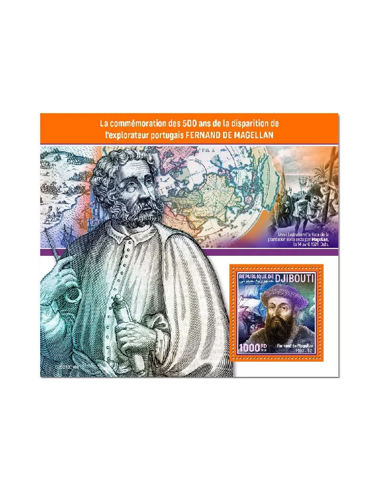 n° 705 - Timbre DJIBOUTI Blocs et feuillets