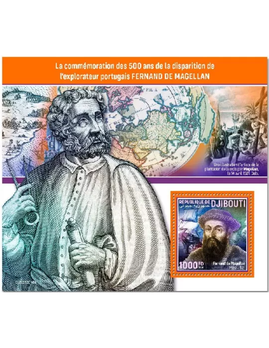 n° 705 - Timbre DJIBOUTI Blocs et feuillets