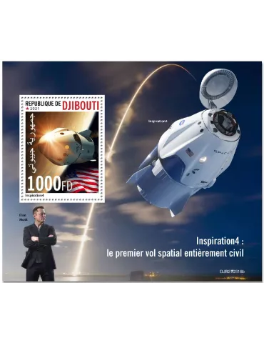 n° 747 - Timbre DJIBOUTI Blocs et feuillets