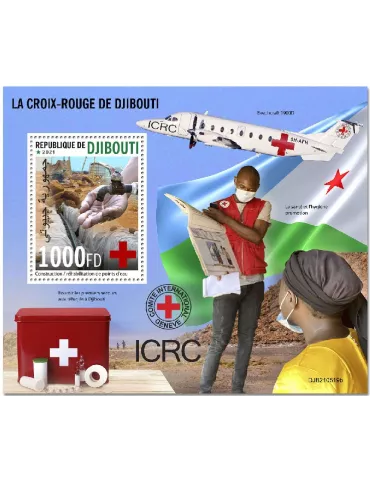 n° 748 - Timbre DJIBOUTI Blocs et feuillets