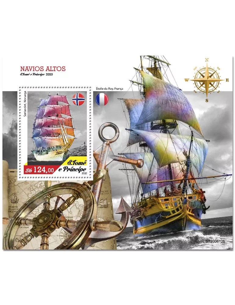 n° 1451 - Timbre SAINT-THOMAS ET PRINCE Blocs et feuillets