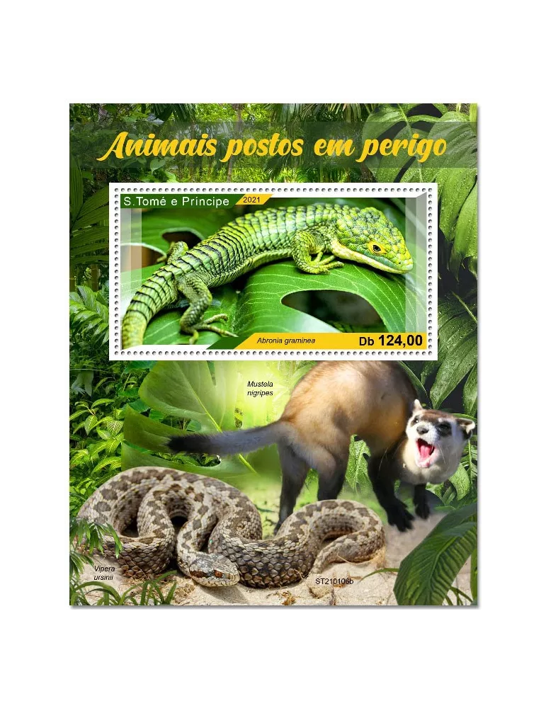 n° 1467 - Timbre SAINT-THOMAS ET PRINCE Blocs et feuillets