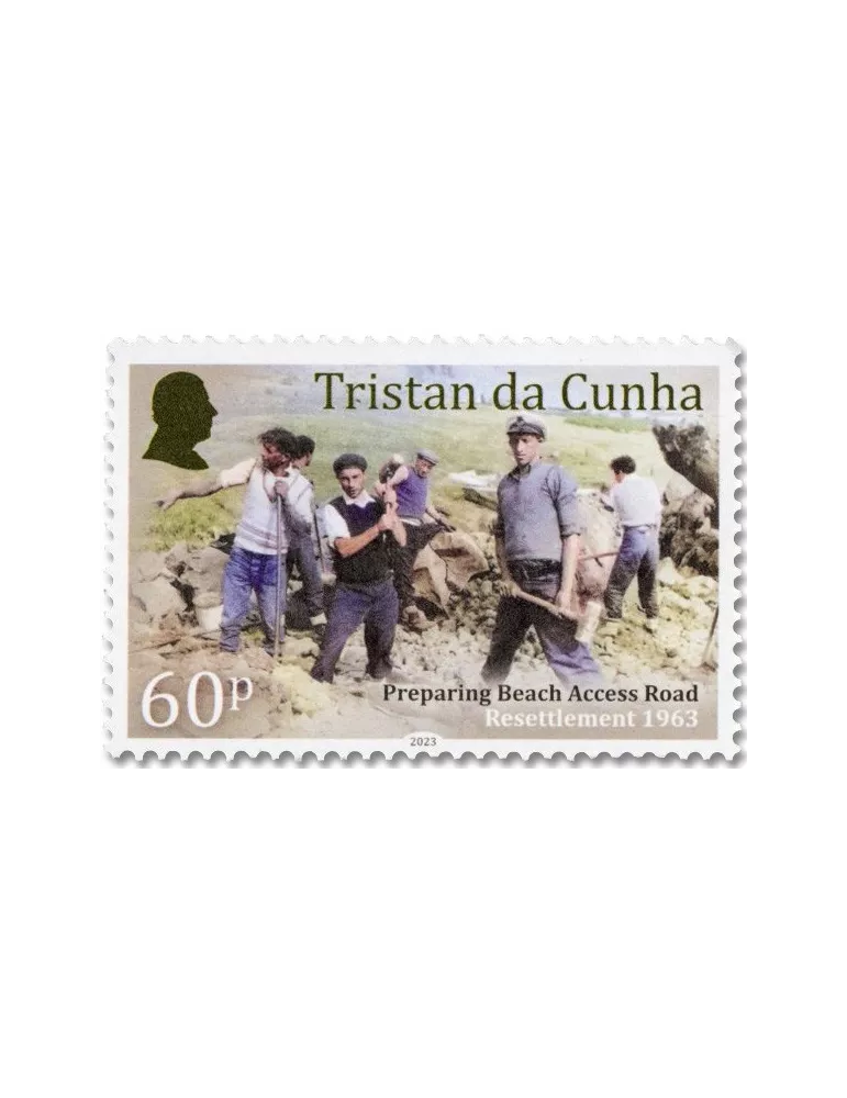 n° 1344/1347 - Timbre TRISTAN DA CUNHA Poste