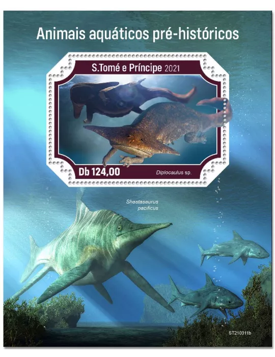 n° 1532 - Timbre SAINT-THOMAS ET PRINCE Blocs et feuillets