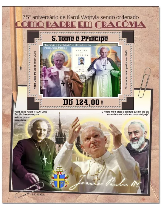 n° 1543 - Timbre SAINT-THOMAS ET PRINCE Blocs et feuillets