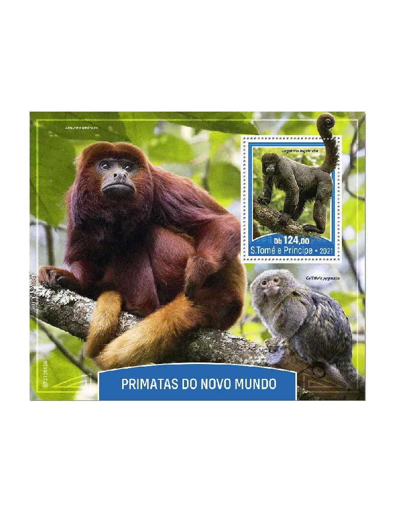 n° 1600 - Timbre SAINT-THOMAS ET PRINCE Blocs et feuillets