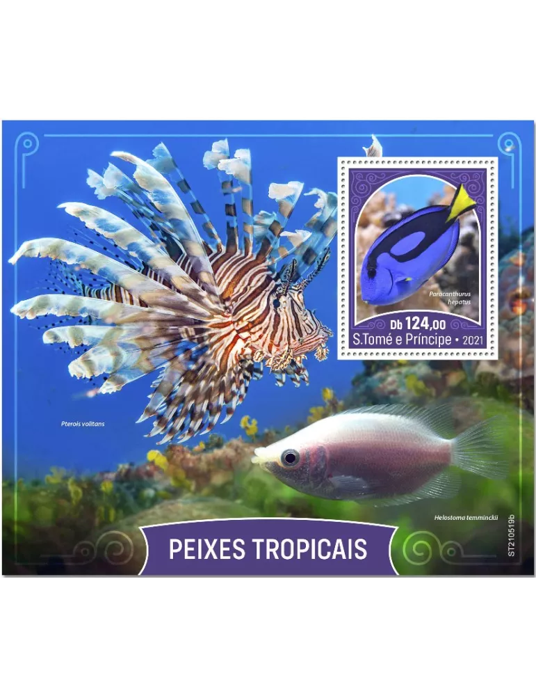 n° 1607 - Timbre SAINT-THOMAS ET PRINCE Blocs et feuillets