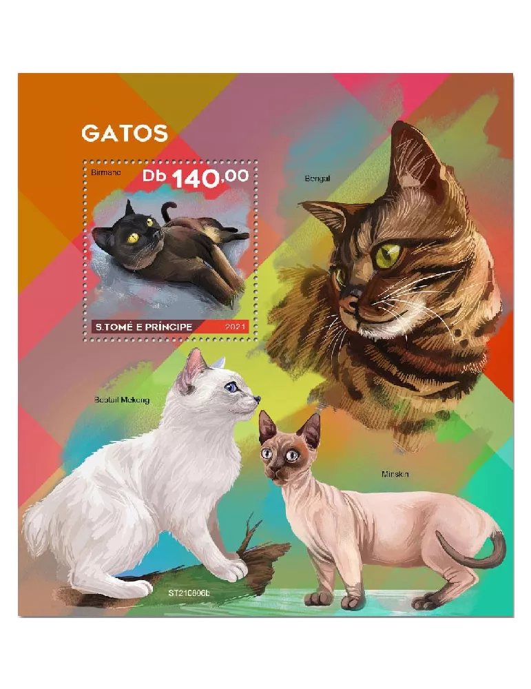 n° 1687 - Timbre SAINT-THOMAS ET PRINCE Blocs et feuillets