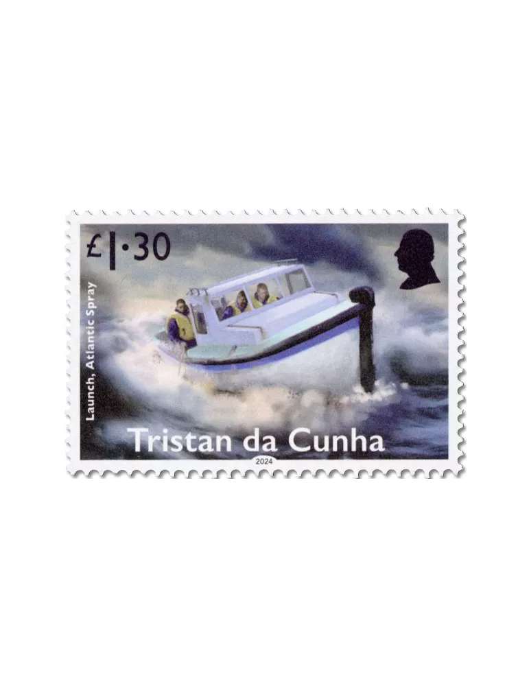 n° 1352/1355 et n° 1356/1359 - Timbre TRISTAN DA CUNHA Poste