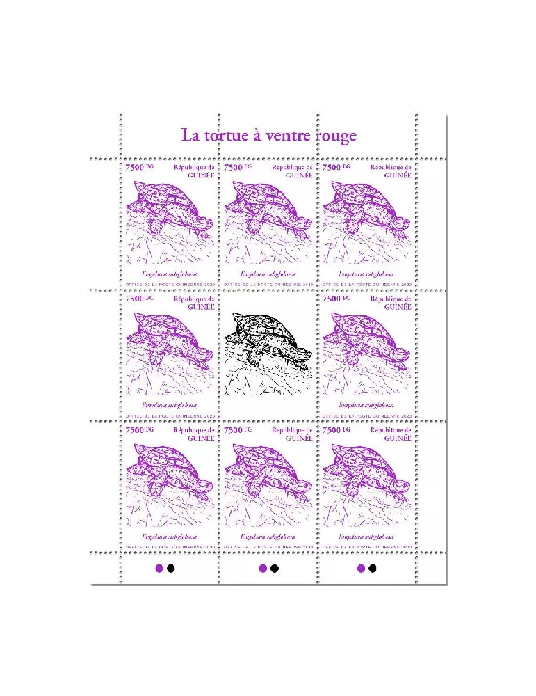 n° 10402 - Timbre GUINEE Poste