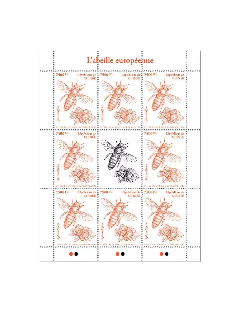 n° 10451 - Timbre GUINEE Poste