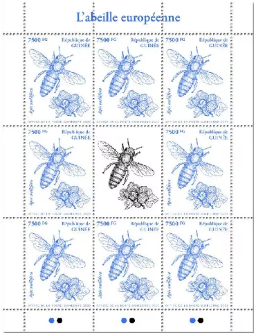 n° 10452 - Timbre GUINEE Poste