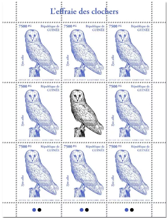 n° 10501 - Timbre GUINEE Poste