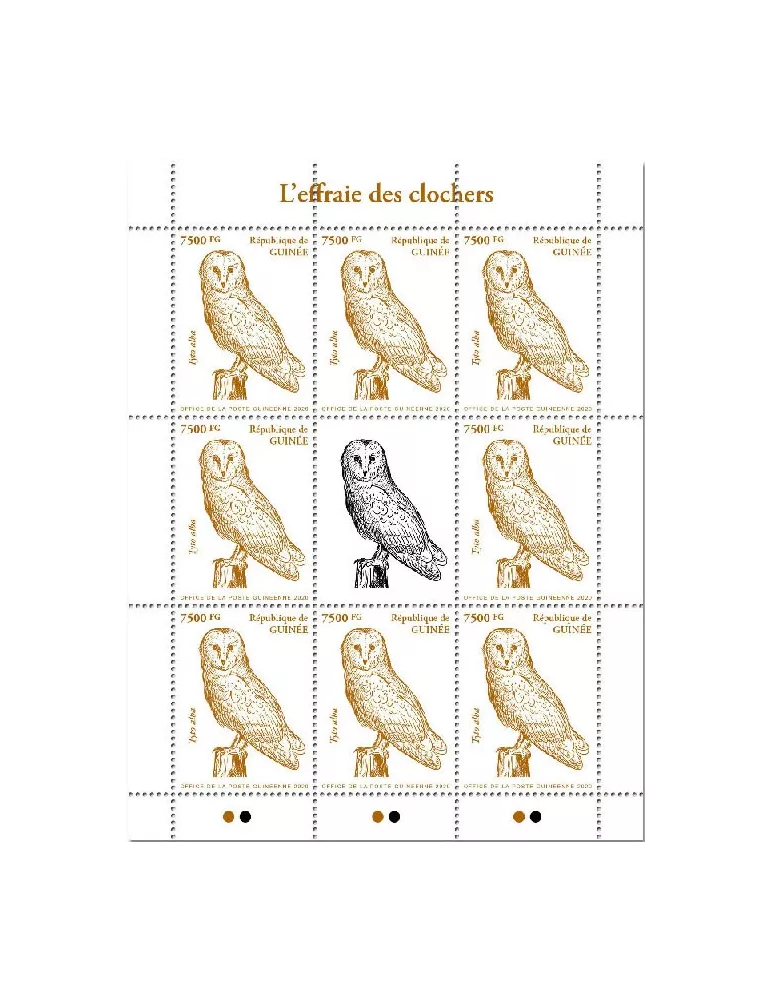 n° 10503 - Timbre GUINEE Poste