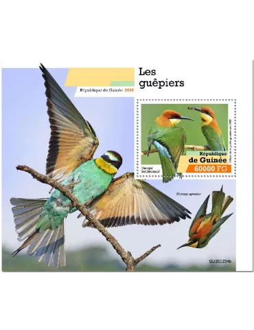 n° 2552 - Timbre GUINEE Blocs et feuillets