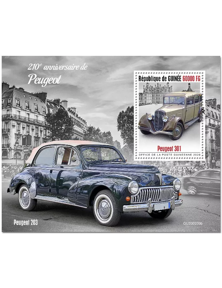 n° 2556 - Timbre GUINEE Blocs et feuillets