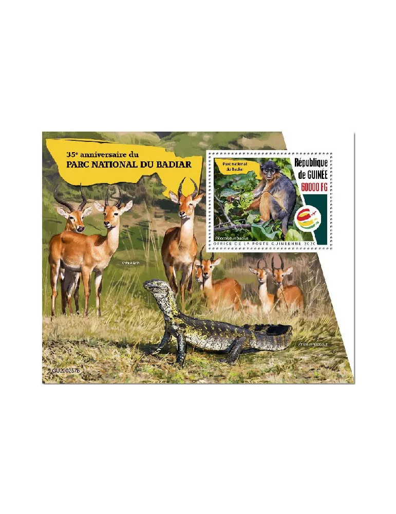 n° 2572 - Timbre GUINEE Blocs et feuillets