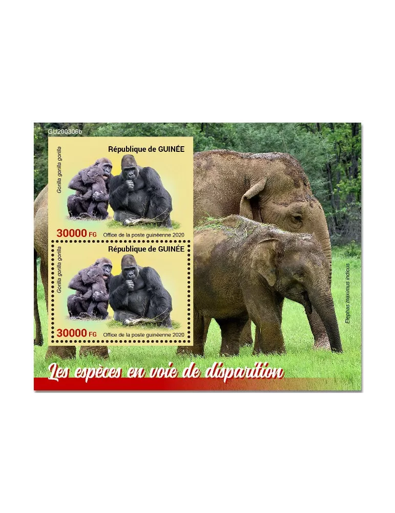 n° 2598 - Timbre GUINEE Blocs et feuillets