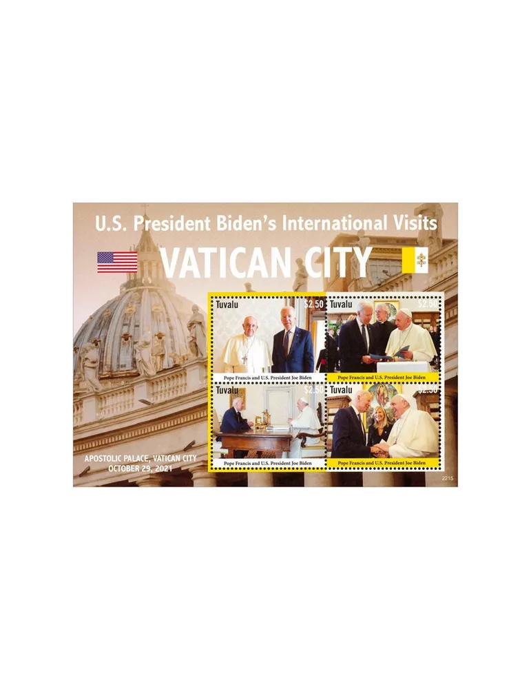 n° 2456/2459 - Timbre TUVALU Poste