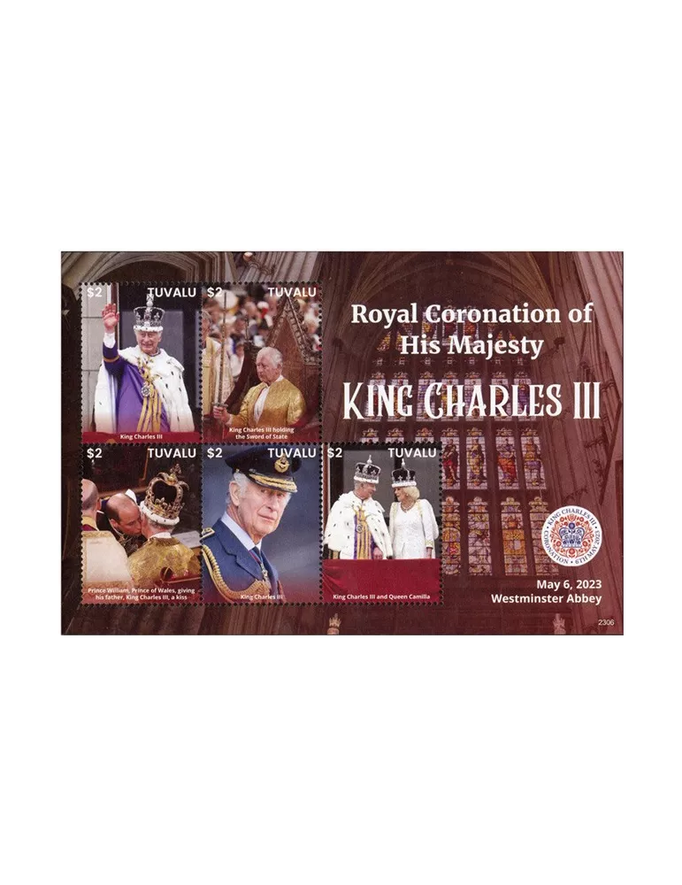 n° 2491/2495 - Timbre TUVALU Poste