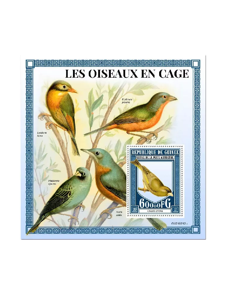 n° 2712 - Timbre GUINEE Blocs et feuillets