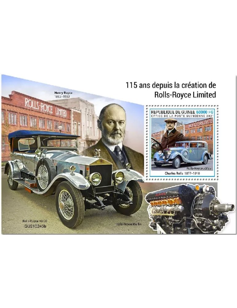 n° 2743 - Timbre GUINEE Blocs et feuillets