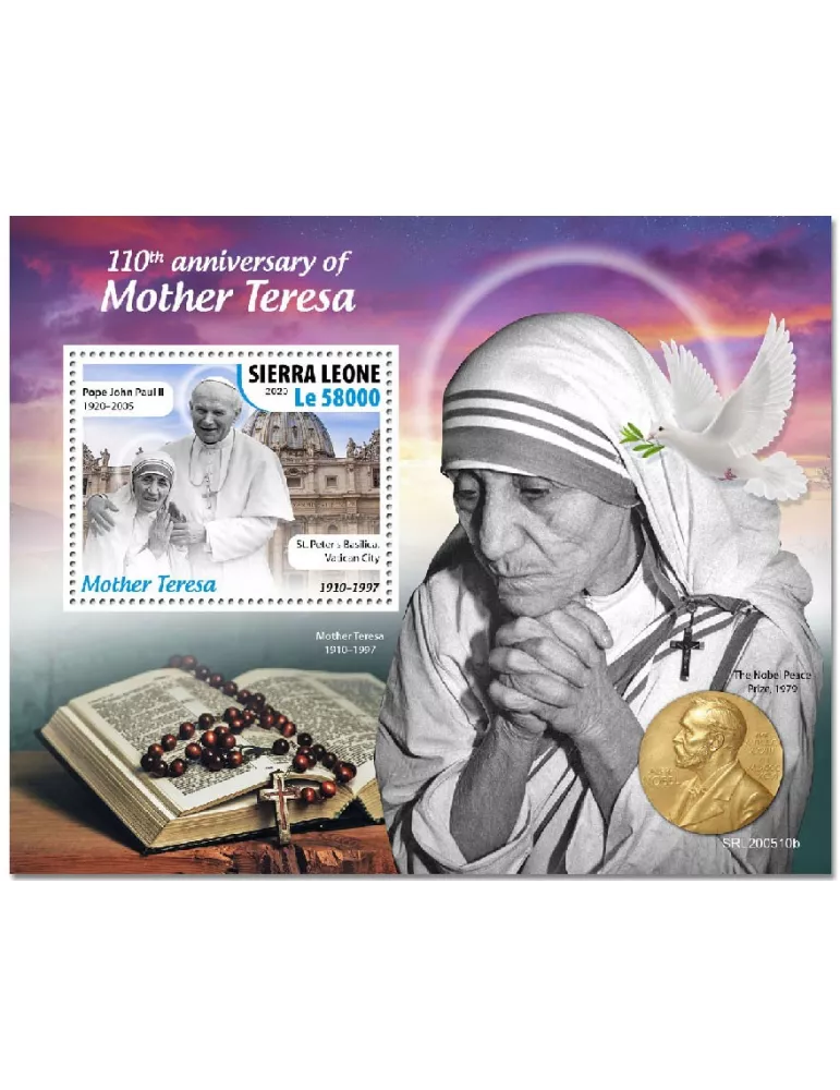 n° 1998 - Timbre SIERRA LEONE Blocs et feuillets