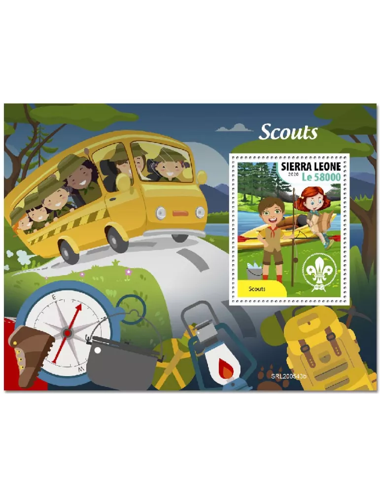 n° 2029 - Timbre SIERRA LEONE Blocs et feuillets