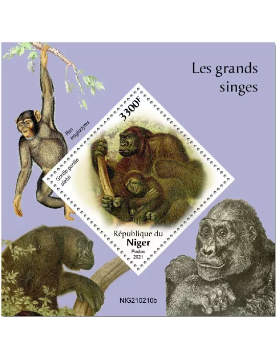 n° 1252 - Timbre NIGER Blocs et feuillets