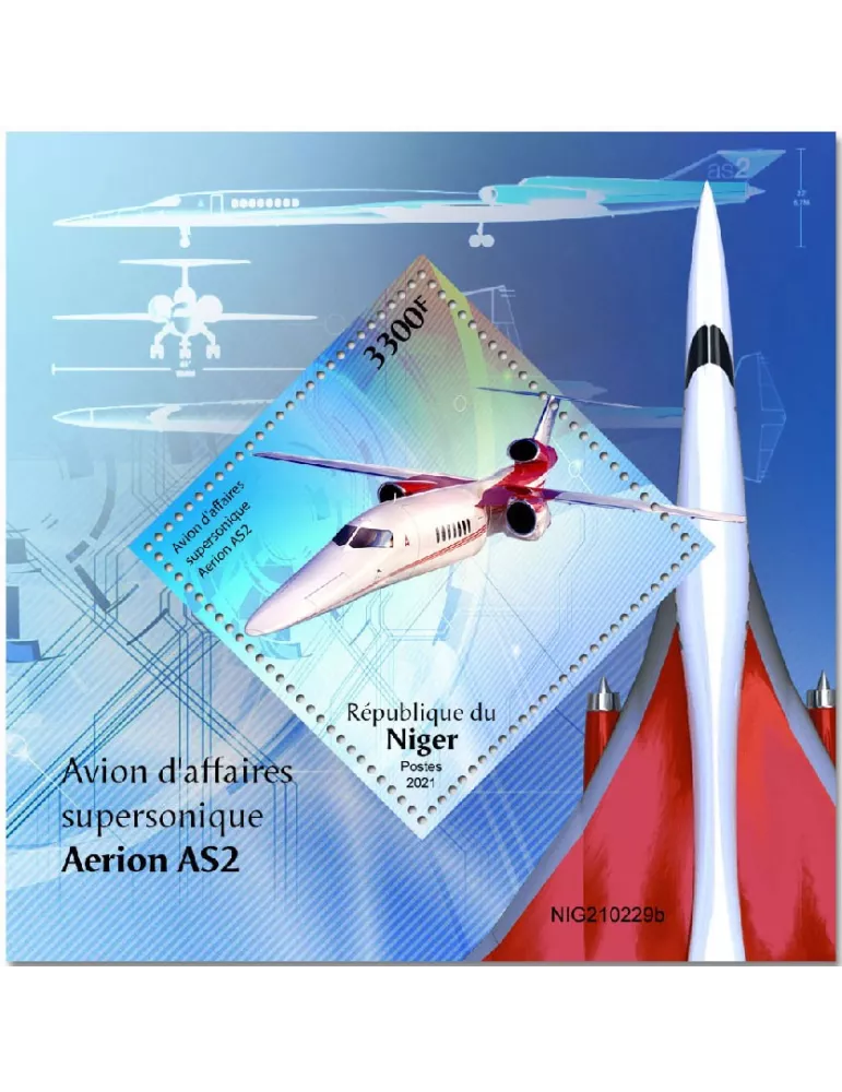 n° 1271 - Timbre NIGER Blocs et feuillets