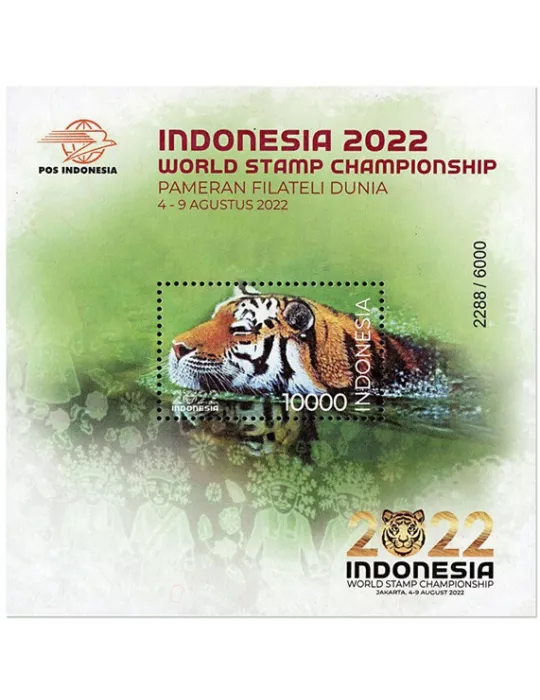 n° 371/369 et les 3 n° 369A à 371A - Timbre INDONESIE Blocs et feuillets