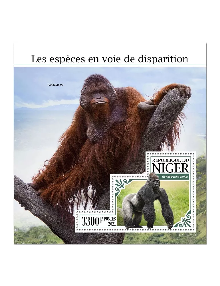 n° 1301 - Timbre NIGER Blocs et feuillets