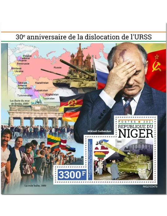 n° 1337 - Timbre NIGER Blocs et feuillets