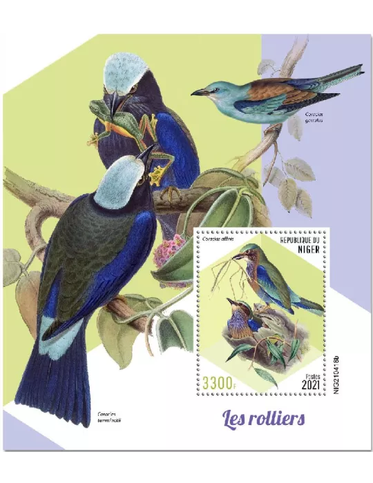 n° 1358 - Timbre NIGER Blocs et feuillets