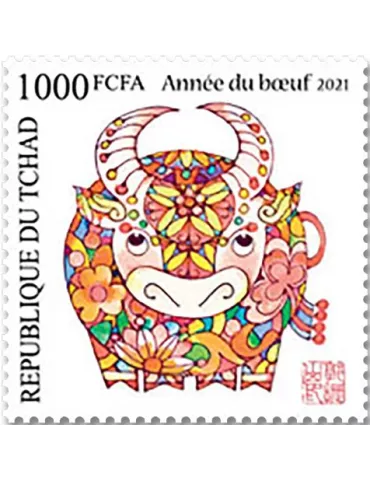 n° 3014 - Timbre TCHAD Poste