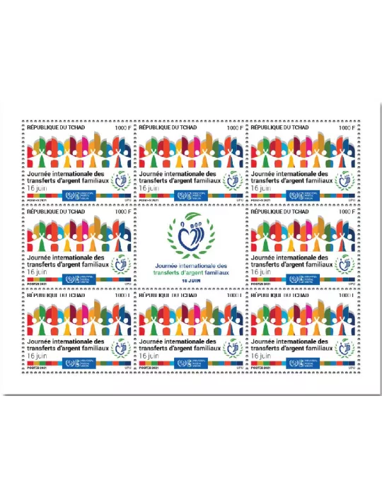 n° F3272 - Timbre TCHAD Poste