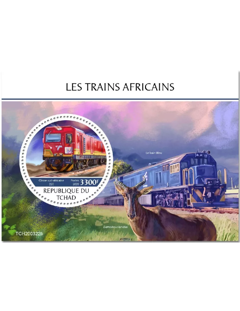 n° 336 - Timbre TCHAD Blocs et feuillets