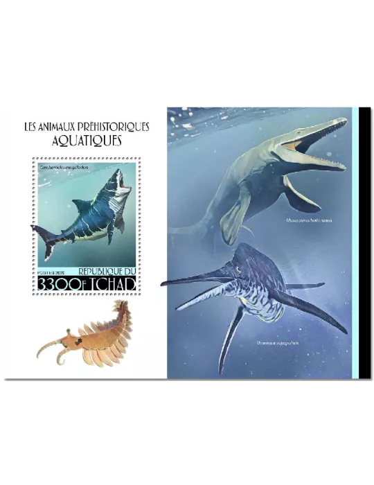 n° 350 - Timbre TCHAD Blocs et feuillets