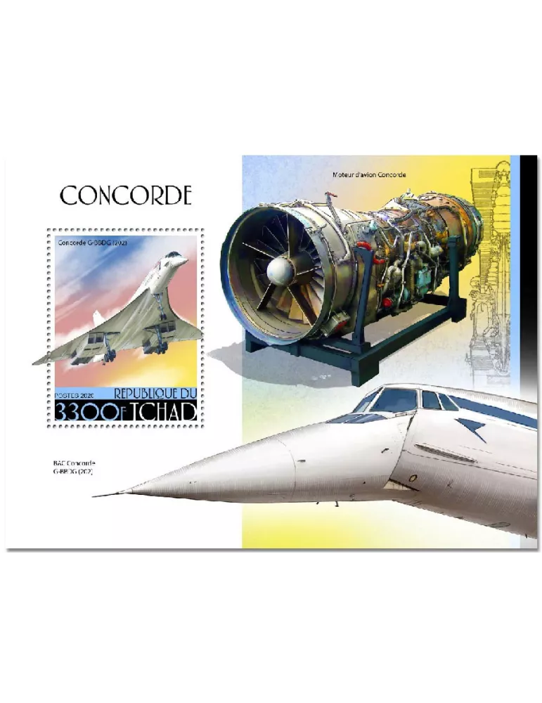 n° 358 - Timbre TCHAD Blocs et feuillets