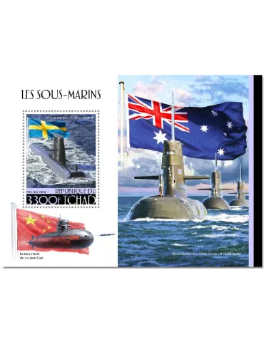 n° 364 - Timbre TCHAD Blocs et feuillets