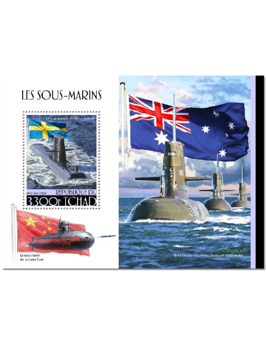 n° 364 - Timbre TCHAD Blocs et feuillets