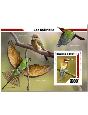 n° 375 - Timbre TCHAD Blocs et feuillets