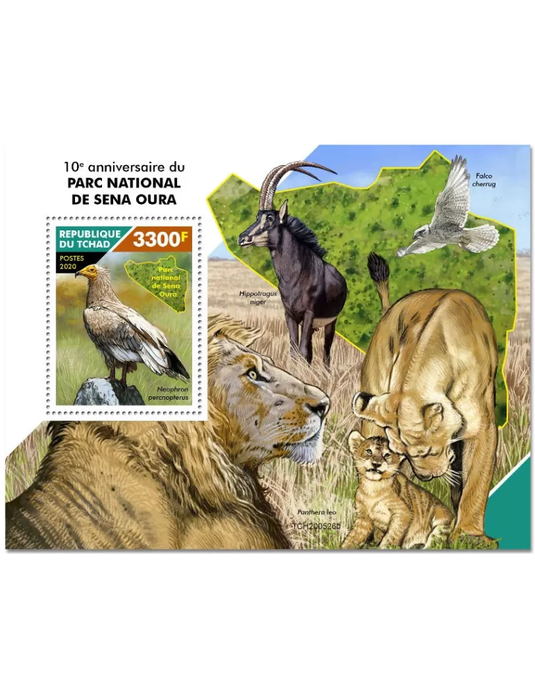 n° 390 - Timbre TCHAD Blocs et feuillets