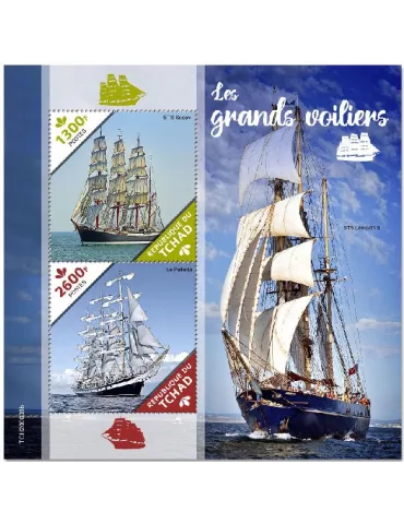 n° 399 - Timbre TCHAD Blocs et feuillets