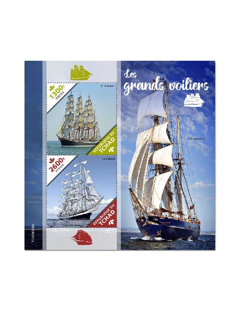 n° 399 - Timbre TCHAD Blocs et feuillets