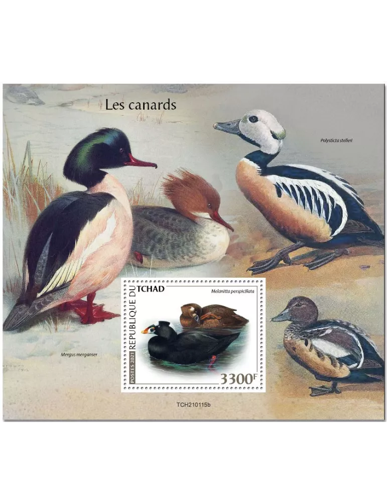 n° 435 - Timbre TCHAD Blocs et feuillets