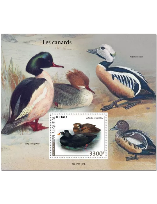 n° 435 - Timbre TCHAD Blocs et feuillets