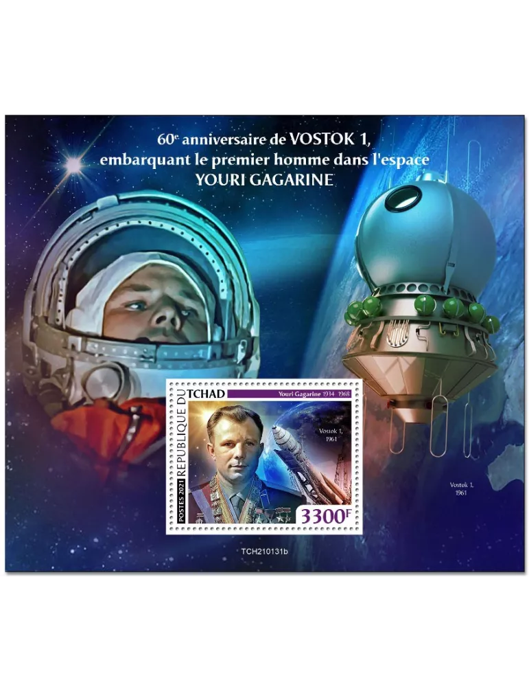 n° 451 - Timbre TCHAD Blocs et feuillets